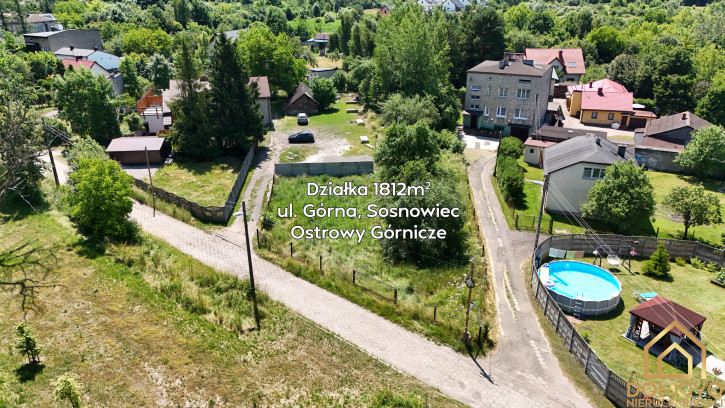 Działka Sprzedaż Sosnowiec Ostrowy Górnicze Górna 2